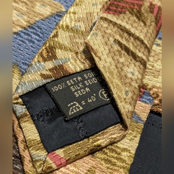 **Buy 2 get 3* Ermenegildo Zegna Silk Tie | Multi Color | Made in Italy | Luxury - Picture 3 of 3